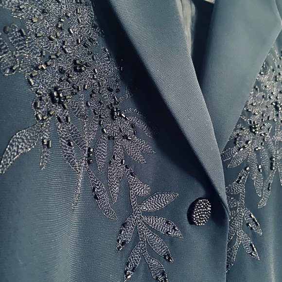 Blue jacket and skirt suit set - like new! - Picture 2 of 3